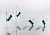 Игла-бабочка с луэр-адаптером (21Gх3/4" 19 см, зеленая, 0,8х19 мм) купить в Ижевске